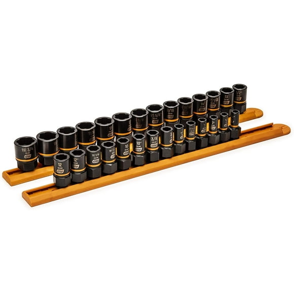 GearWrench 84784 28pc 1/4" & 3/8" Drive Bolt Biter Impact Extraction Socket Set