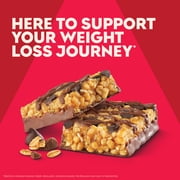 Atkins High Protein Bars, Chocolate Chip Granola Flavor, 17g Protein, 8 Count (Value Pack)