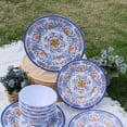 thumbnail image 7 of Melamine Dinnerware Set 12-Piece for 4 Dish Set Plates Bowls Unbreakable Dishware for Indoor Outdoor Use Lightweight Durable for Camping Picnics Parties, 7 of 7