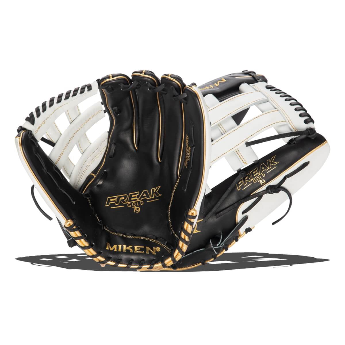 Miken Pro Series 15 in Slowpitch Right Handed H Web Leather Softball Glove 