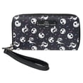 thumbnail image 1 of Portafolios de piel sintética Disney Mickey Minnie Mouse Winnie Pooh Jack Skellington Negro, 1 of 5