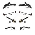 thumbnail image 1 of TOR Front Suspension Control Arm and Ball Joint Assembly Steering Tie Rod End Stabilizer Bar Link Kit (8Pc) for Car Hyundai Santa Fe Sport Kia Sorento - Left Right Side (Driver Passenger) KTR-104474, 1 of 2