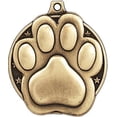 thumbnail image 2 of Paw Print Medals, 2" Gold Diecast Paw Print Medal Award 100 Pack, 2 of 3