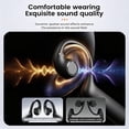 thumbnail image 5 of E12 Open Ear Headphones with 8MP Camera Bone Conduction Headphones Bluetooth 6.0 Wireless Earbuds Hi-Fi Stereo Running Earphones IP65 Waterproof AI Voice Assistant Headset for Sports/Workout/Cycling, 5 of 9