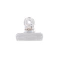 thumbnail image 2 of Transparent Plastic Dovetail Clip Office Study Supplies Long Tail Mini Paper Clip Clear Durable Multifunctional Bill Note Fastener for Home School Work Organization Professional Use, 2 of 6