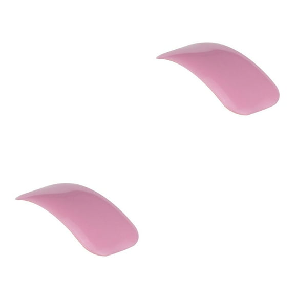 Vogacara Almohadilla de soporte de pestañas antiestática de silicona de alta para extensiones de pestañas, soportes de pestañas, paleta de transparente 2piezas Vogacara CBP032533