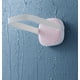 thumbnail image 3 of Perchero de almacenamiento, organizador de almacenamiento sin perforaciones de viscosa, gancho plegable para ropa para el hogar, balcón, 4 piezas (blanco) brillar Electrónica, 3 of 5