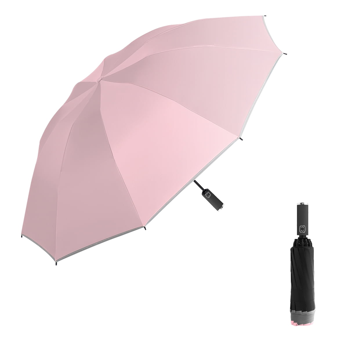 Private Jungle UV Umbrella Protection Sun Compact Windproof Reverse Umbrella’s for Rain-Automatic Folding Inverted Car Travel Umbrella Portable Auto Close,Pink Private Jungle UV Umbrella Protection Sun Compact Windproof Reverse Umbrella’s for Rain-Automatic Folding Inverted Car Travel Umbrella Portable Auto Close,Pink