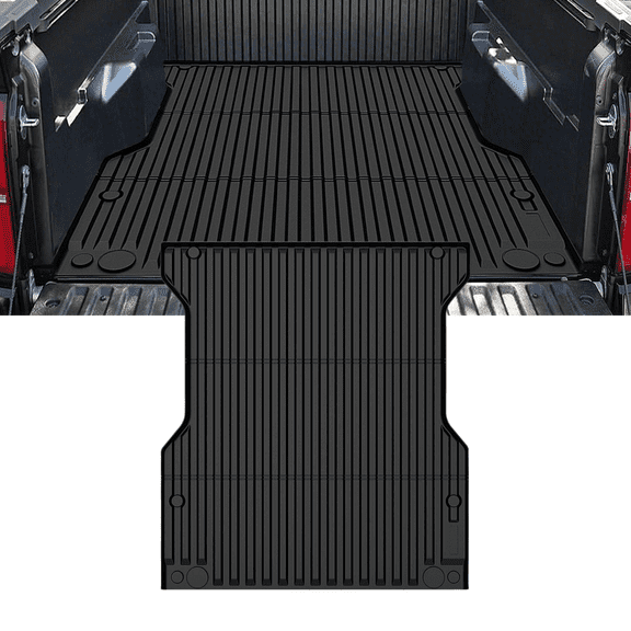 Nilight TPE Truck Bed Mat for Toyota Tacoma 2024–2025 5FT Bed, Heavy Duty Non-Slip Pickup Bed Liner with All-Weather Protection