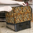 thumbnail image 7 of Honeii Zebra Print 2 slice Toaster Cover, Two Slice Toaster Dust-proof Cover For Kitchen Small Appliance and Fingerprint Protection, 7 of 7