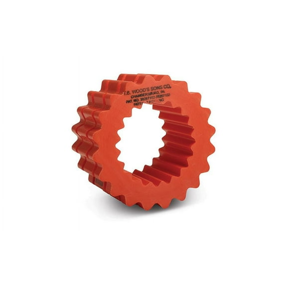 Tb Woods Sure-Flex Sleeve Coupling Insert, 8H, Hytrel 8H