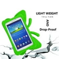 thumbnail image 3 of Dteck Kids Case for Samsung Galaxy Tab 4/3/3 Lite 7.0 inch Tablet, Lightweight Shockproof EVA Foam Super Protection Stand Cover For SM-T230 P3200 T110 (Not Fit Tab E Lite), Green, 3 of 7