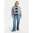 thumbnail image 3 of No Boundaries Knit Puffer Jacket, Women's, 3 of 6