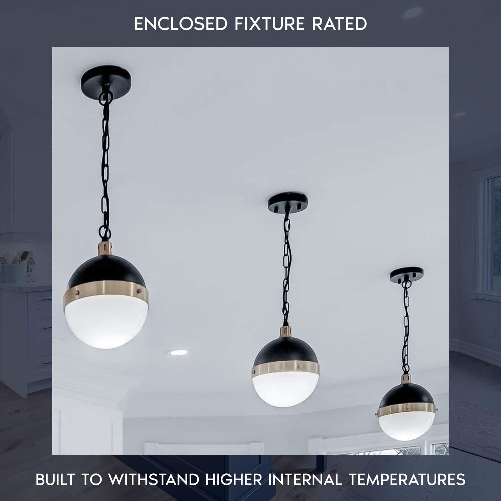 Luxrite LED E12 Candelabra Bulb 8W=75W, 1000 Lumens, 5000K Bright White, Dimmable, Enclosed Fixture & Wet Rated 24 Pack