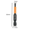 thumbnail image 2 of Professional Grade Hexagon Screwdriver Bit for Impact Driver Power Drill, 2 of 7