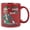 RED, variant on Snoop Dogg Christmas Coffee Mug, 18oz Snoop on the Stoop Design, Coffee &
