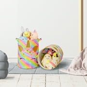 43.3L Unicorn Laundry Hamper Waterproof Clothes/Toys Organzier with Handles