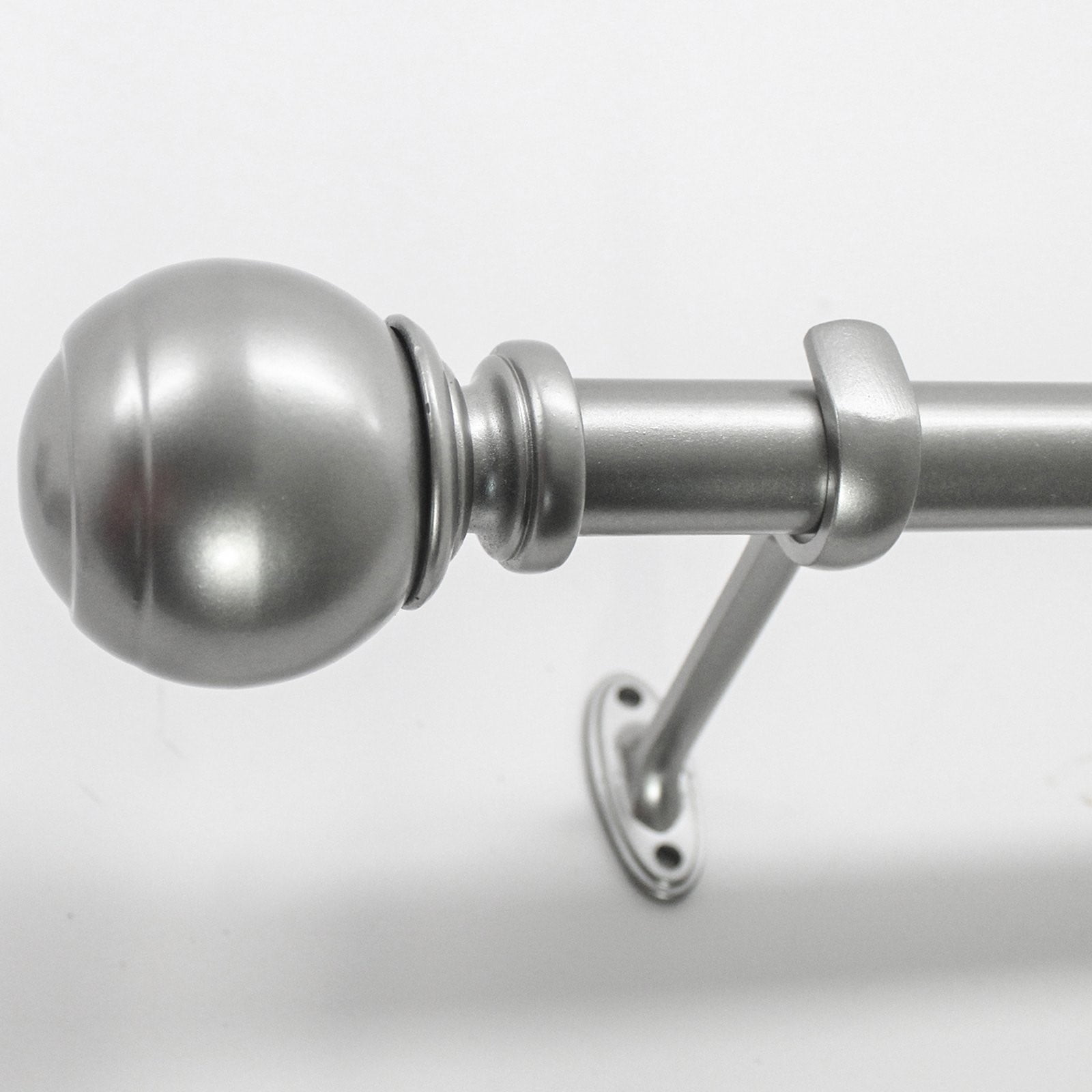 Decopolitan Ball Curtain Rod Set, 7/8"