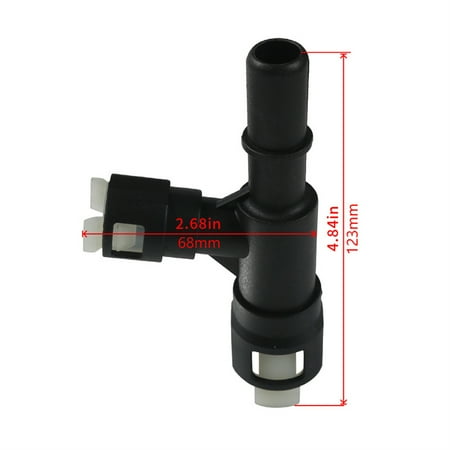 Yassdwbn 2 Pcs Heater Hose T Connector for Chevrolet Tahoe Cadillac Escalade 800-414
