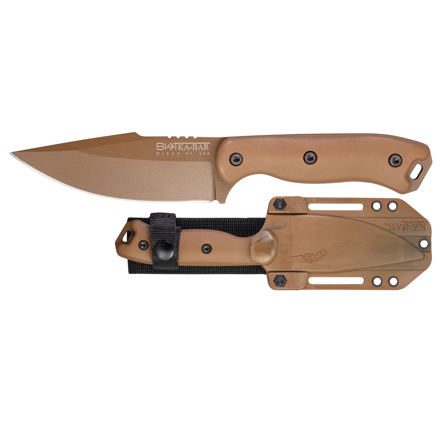 Ka Bar Becker Harpoon Fixed 4 56 In Blade Walmart Com Walmart Com