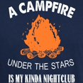 thumbnail image 3 of CafePress - A Campfire Under The Stars Is My Nightclub T Shirt - Men's Classic Graphic Cotton T-Shirt, 3 of 4