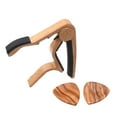 thumbnail image 1 of MERIGLARE Capo de Guitare avec 2 Pcs Pics Brun, 1 of 8