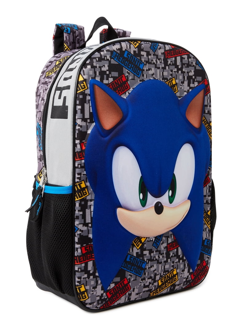 Mochila escolar Sonic con estuche y bolsa - Yaloveo.es Mochila escolar Sonic con estuche y bolsa - Yaloveo.es