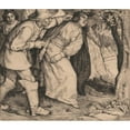 thumbnail image 3 of William Strang 17x15 Black Modern Framed Museum Art Print Titled - The Hangman's Daughter, 3 of 5
