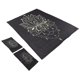 thumbnail image 4 of 3 unids/set funda de edredón de estilo bohemio marrón con fundas de almohada juego de cama suministros textiles para el hogar 220x240cm, 4 of 14