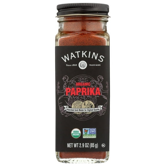 Watkins Gourmet Organic Spice Jar, Paprika, 2.9 oz