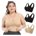 thumbnail image 1 of 3 Pcs Brasier Top Push Up Casual Deportivo Cómodo Y Respirab, 1 of 8