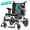 Blue, variant on Specared 22'' Widest Seat Electric Wheelchairs, 500W Motor All Terrain Power Wheelchair, Foldable Lightweight 350 lb Support, Blue