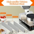 thumbnail image 4 of Commercial Waffle Cone Maker 1200W 110V Stainless Steel Electric Ice Cream Cone Maker Machine with 8.3” Non-stick Baking Tray, Temperature & Time Control for Restaurant, Coffee Shop, 4 of 8
