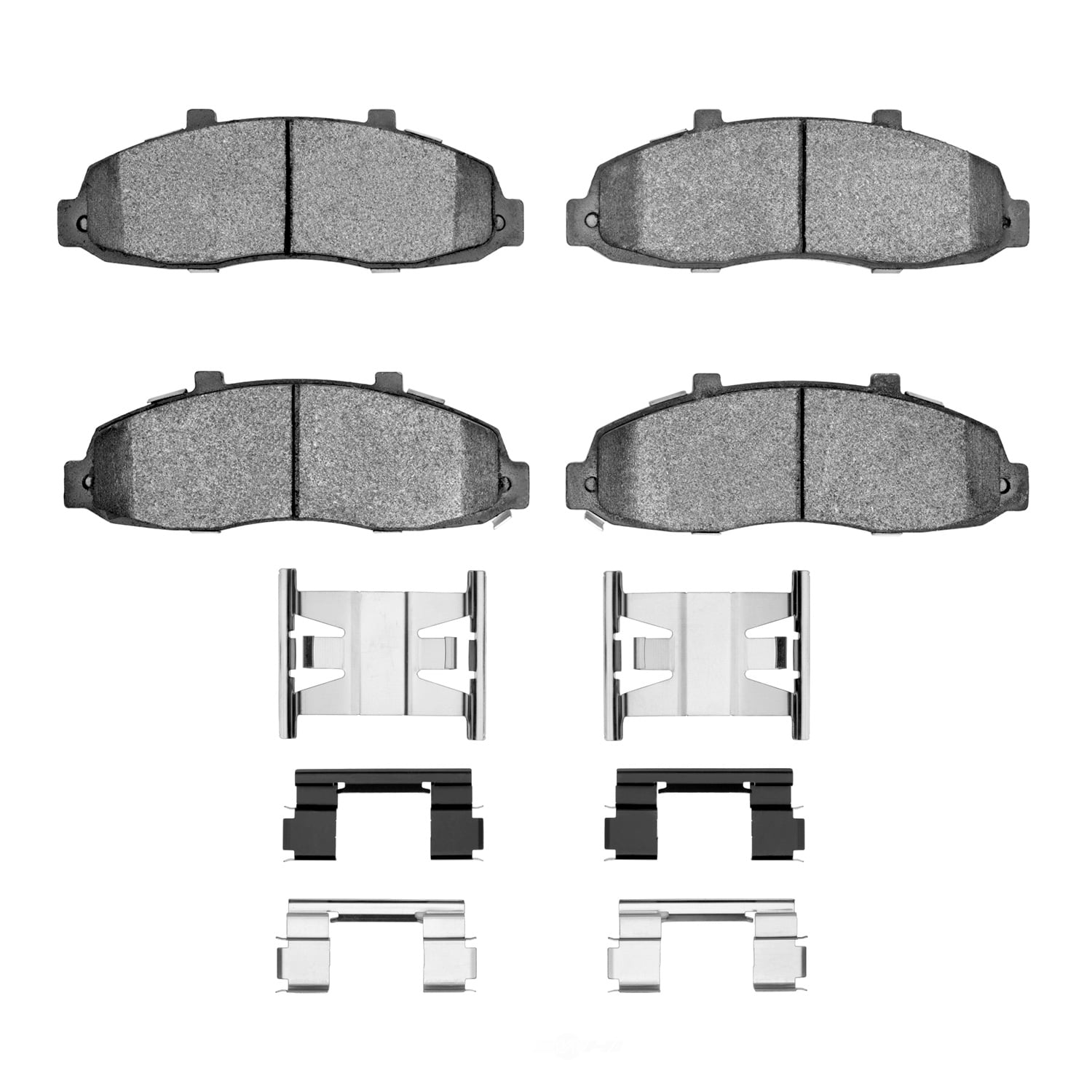 Dynamic Friction Company 1552-0679-01 DFC 5000 Advanced Brake Pads - Ceramic and Hardware Kit - OE