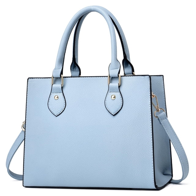 Bolso de mano CHICAROUSAL Bandolera de piel sintética Liz Azul claro