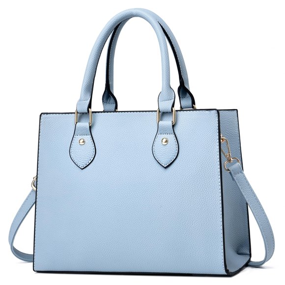 Bolso de mano CHICAROUSAL Bandolera de piel sintética Liz Azul claro