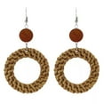 thumbnail image 6 of K-KED Vintage Forest Weaving Handmade Holiday Style Earrings for Women in Summer-40, 6 of 9