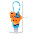 thumbnail image 3 of 4 fundas de silicona portátiles para botellas de desinfectante de manos con estampado de dibujos animados (como se muestra)., 3 of 7