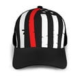 thumbnail image 3 of Naloa Firefighters USA Flag Adult adjustable Print Baseball Hat, Patchwork curved brim baseball capfor Men and Women, One Size, 3 of 5