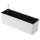thumbnail image 5 of Maceta rectangular autorriego con indicador de nivel de agua, maceta decorativa Blanco, 5 of 9