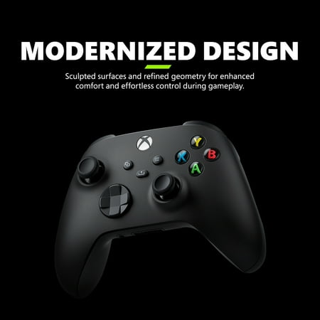 Microsoft - Xbox Wireless Controller for Xbox Series X, Xbox Series S, Xbox One, Windows Devices - Carbon Black