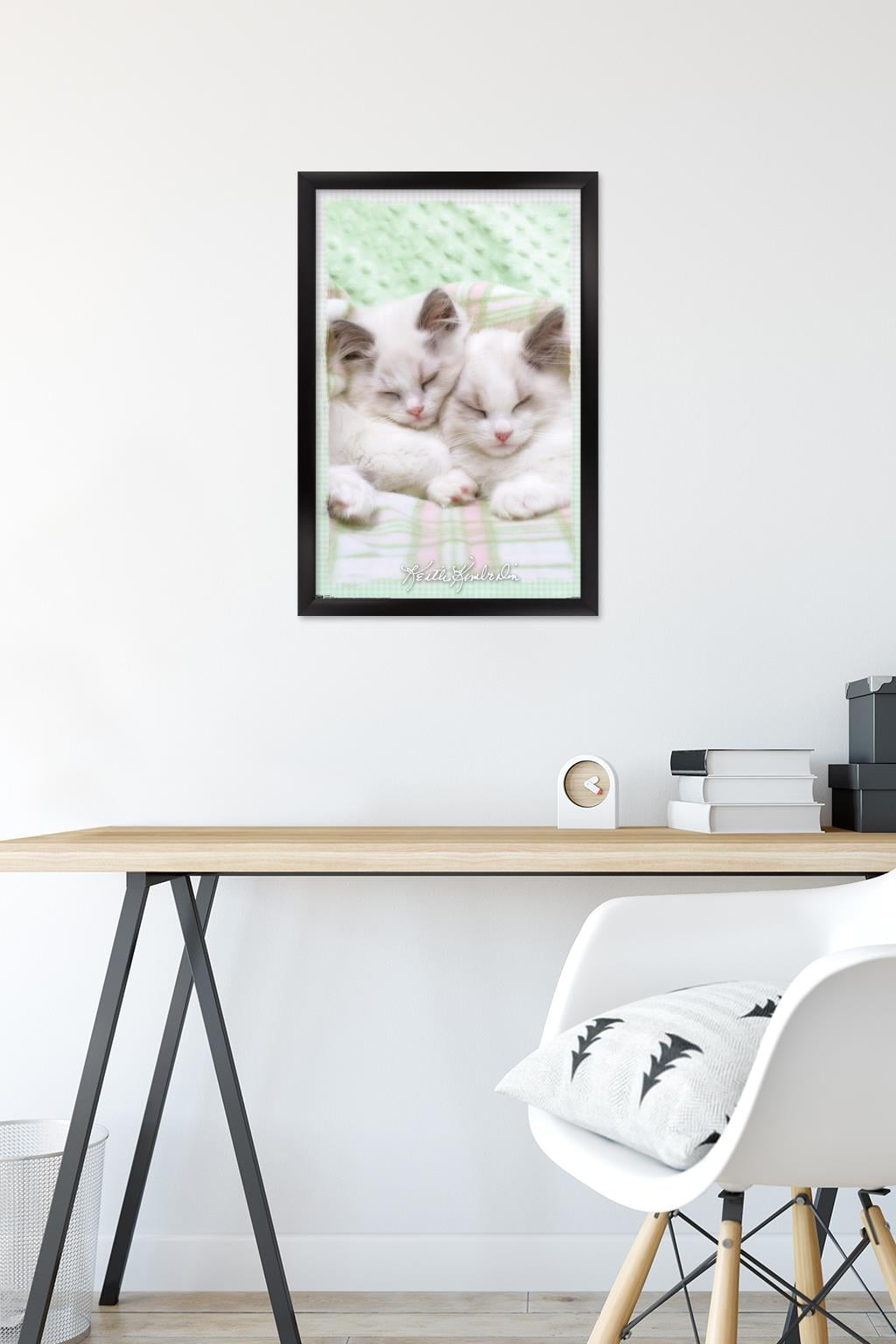 Keith Kimberlin - Kitten 09 Wall Poster, 14.725" x 22.375" Framed