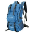 thumbnail image 1 of SOLDIER BLADE 45L Durable Nylon Hiking Backpack for Men & Women - Adjustable Straps, Water-Resistant, Multi-Compartment Design, Breathable Mesh, Dual Zippers, Hanging Hooks - Blue/Green/Black/Red, 1 of 6