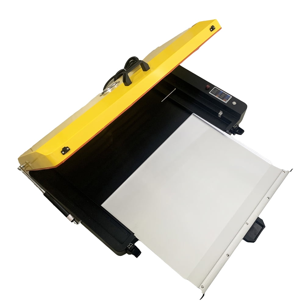 Qomolangma 18in x 24in DTF Film Sheet Curing Oven With Temperature Control Drawer Model Yellow