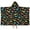 Black Cartoon Dinosaurs-3, variant on Black Cartoon Dinosaurs Roar Pattern Hooded Bath Towel，50"x30" for Ages 3 To 12 Kids, Quick Dry Lightweight Soft Microfiber Hood Beach Towel Cover Up for Kids