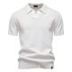 thumbnail image 1 of pstuiky camisetas de manga corta para hombre, Suéter informal de manga corta con cuello vuelto, cómodo y liso para hombre camisas casuales para hombre s, 1 of 4