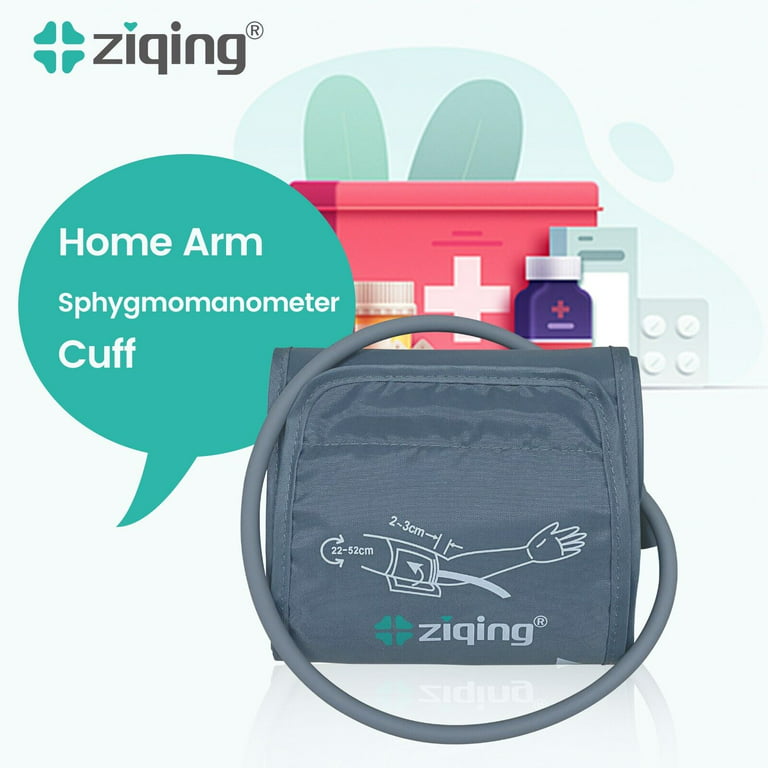 9-17.3 Inches (22-44cm) Extra Large Blood Pressure Cuff, Replacement Extra Large Cuff Compatible with Omron BP, BPM Applicable for Big Arm Cuff Only