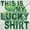 White, variant on St Patricks Lucky Four Leaf Clover Crewneck T Shirts Boy Girl Teen Brisco Brands X