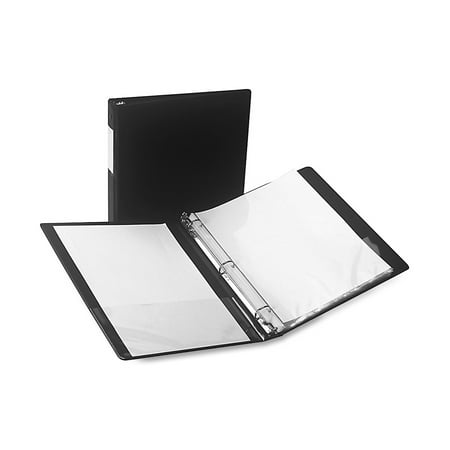 Touch Antimicrobial - Samsill, SAM14330, Clean Touch Antimicrobial Round Ring Binders, 1 Each, Black