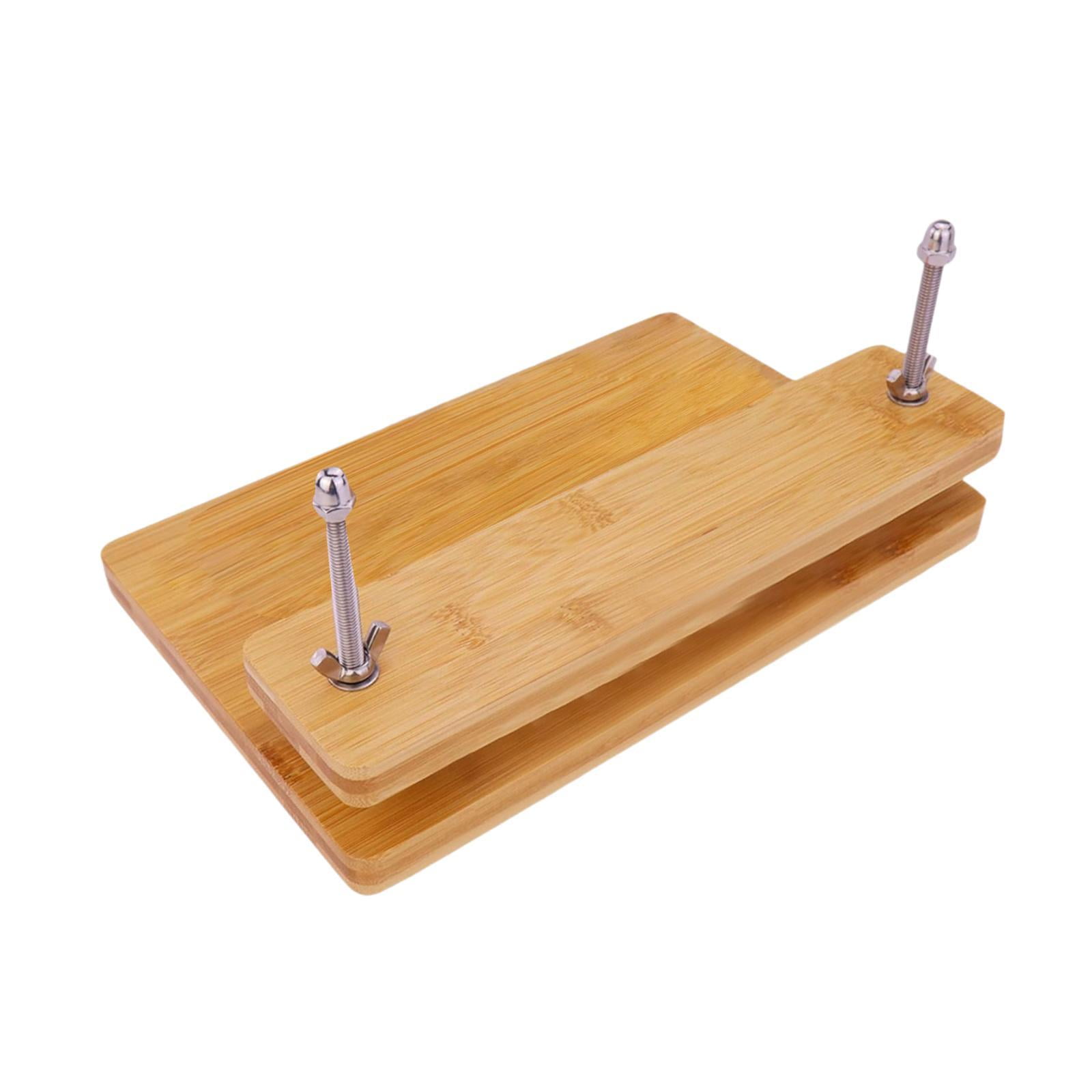 Milageto Wooden Book Press Binding Machine for Craft Enthusiasts Handmade Paper Press for
